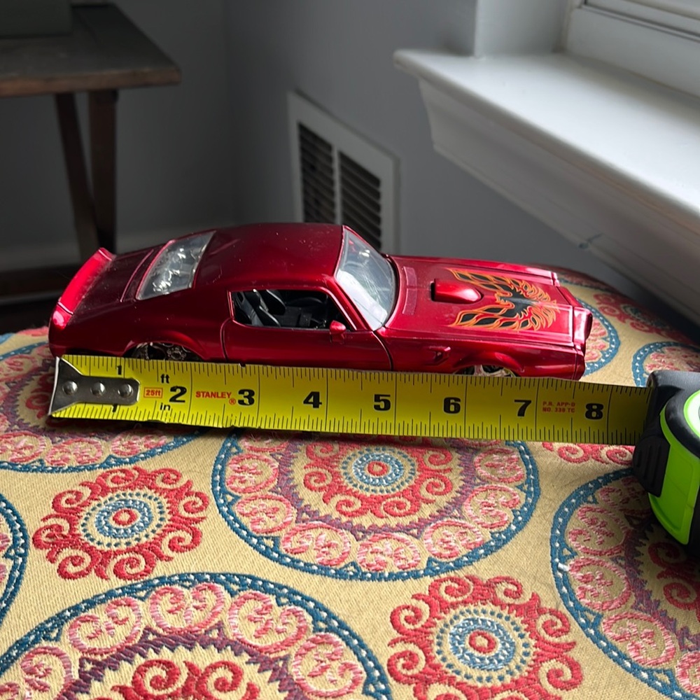 Die cast Red Pontiac Trans am # numbered  New condition without tags or box - Picture 7 of 12